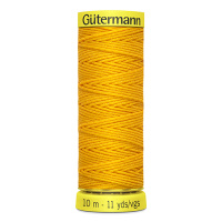 Эластичная нить Gutermann Elastic 10м цвет 4009, желтый