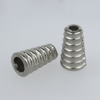 Концевик наконечник для шнура металлический 881 никель