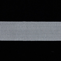 Тесьма окантовочная плотная 18 мм белая