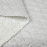 Термостежка 366 Жемчужно-серый 23 "Ромб 3,8х3,8 см" (синт. 100г, подкл. 100% пэ 190Т) 150 см