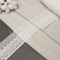 Кружево вязаное 5347 белый 80%ХЛ, 20%ПЭ (шир. 88 мм)