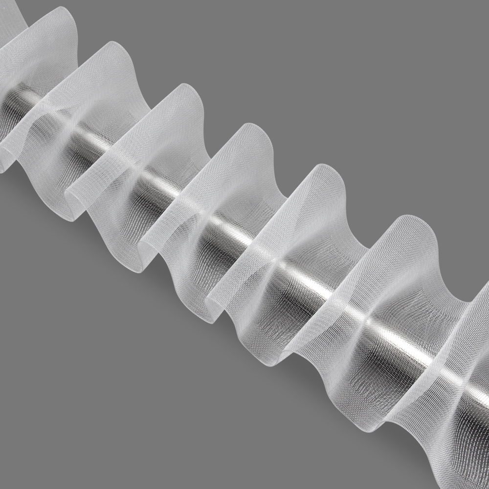 Шторная лента с эффектом люверсов