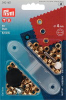 Люверсы золотистые 542401 Prym 4 мм (50 шт)