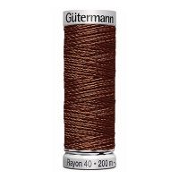 Нитки вышивальные из вискозы Gutermann Rayon №40 200м Цвет 1129