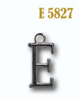 Буква плоская металлическая E 5827