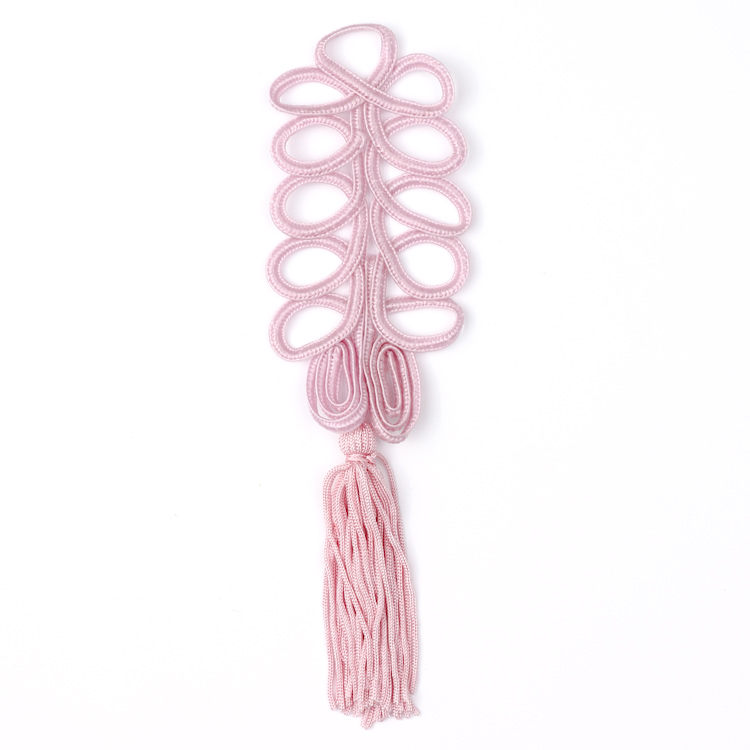 Украшение сутажное 07-31-KL-HX розовое