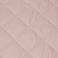 Термостежка из микрофибры MirTex "РОМБ 9х9" (синтепон 100г, ткань 85г) 601-светлая пудра Peach Whip 220 см