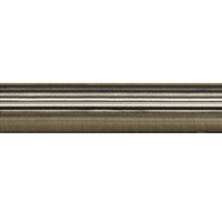 Штанга универсальная MirTex 28 мм (рифленая+гладкая) Золото антик 1,6 м
