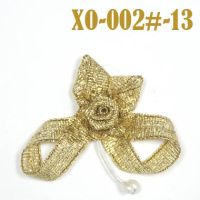 Объемное украшение XO-002#-13 золото (уп. 50 шт.)