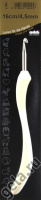 Крючок, вязальный с эргономичной пластиковой ручкой Addiswing , №4,5, 16 см 140-7/4.5-16 (1 шт)