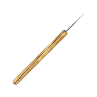 Крючок Addi, вязальный с ручкой из оливкового дерева, №0.5, 15 см 578-7/0.5-15 (1 шт)