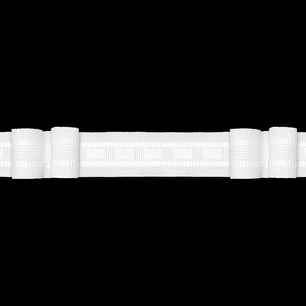 Шторная лента MAGAM F2-200 тканая, (К=1:2, корд-2 шнура) 2,5 см
