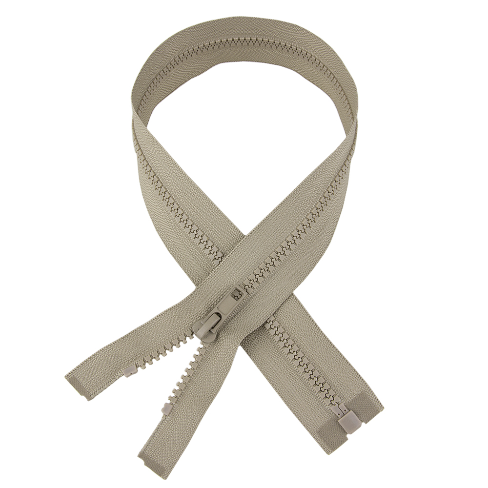 Трактор молния Т5/1 замок 55 см разъемная 292 бежевый