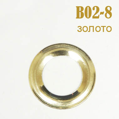 Металлическое клеевое украшение