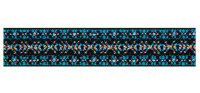 Эластичная лента 957457 Prym Color 25 мм, синий/бирюзовый (7 м)