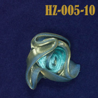 Объемное украшение HZ-005-10 зеленое (уп. 20 шт.)