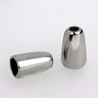 Концевик наконечник для шнура металлический 445 никель