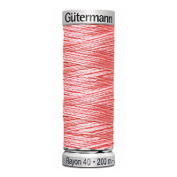 Нитки вышивальные из вискозы Gutermann Rayon №40 200м Цвет 2122