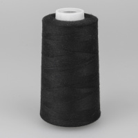 Нить полиэстеровая швейная 50/2 А 5000 ярдов Absolute Thread черная