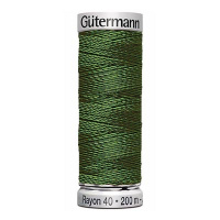 Нитки вышивальные из вискозы Gutermann Rayon №40 200м Цвет 1175