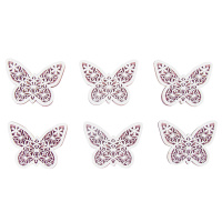 Набор декоративных элементов "бабочки" Rayher 46501000 (6 шт)