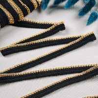 Тесьма с металлической цепочкой