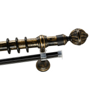 Металлопластиковый настенный карниз для штор Металлопластиковый настенный карниз для штор