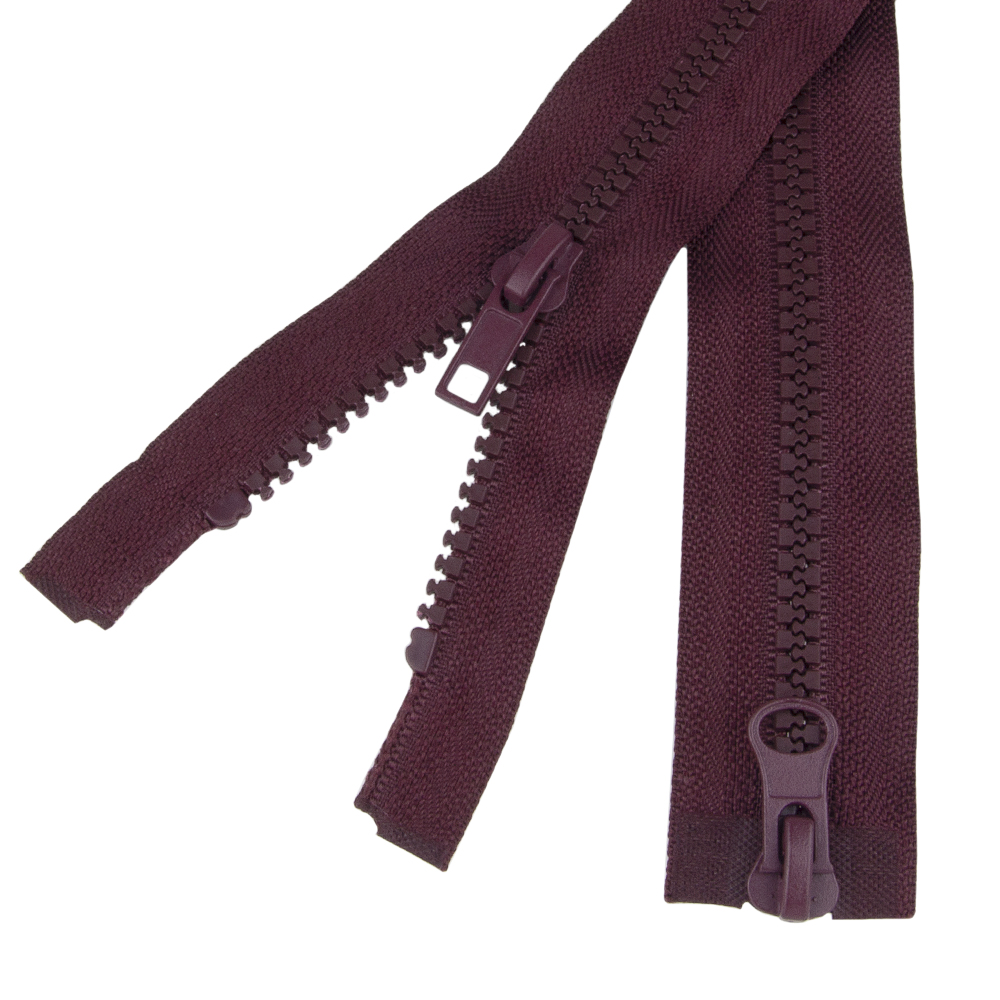 Трактор молния Т5/2 замка 80 см 179 темно-бордовый