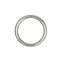 Кольцо пластиковое круглое 3923 30/39 мм никель