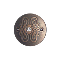 Пуговицы металлические со стразами Пуговицы металлические со стразами