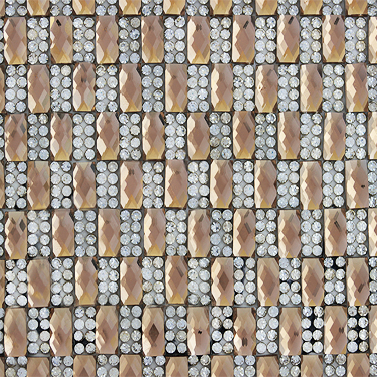 Стразы на листе 24х40см клеевые 100# золото/crystal