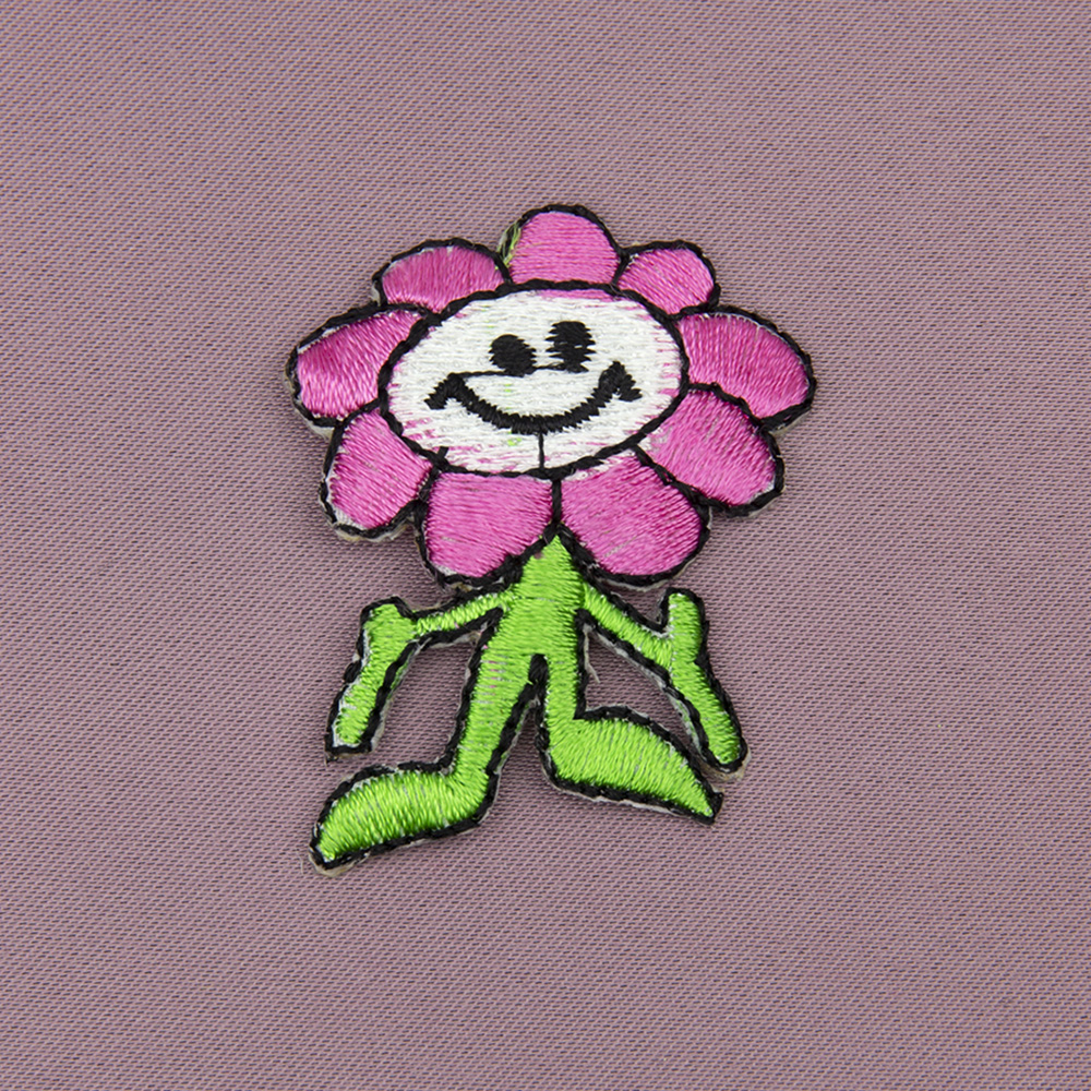 Аппликация клеевая Ромашка  151a розовая