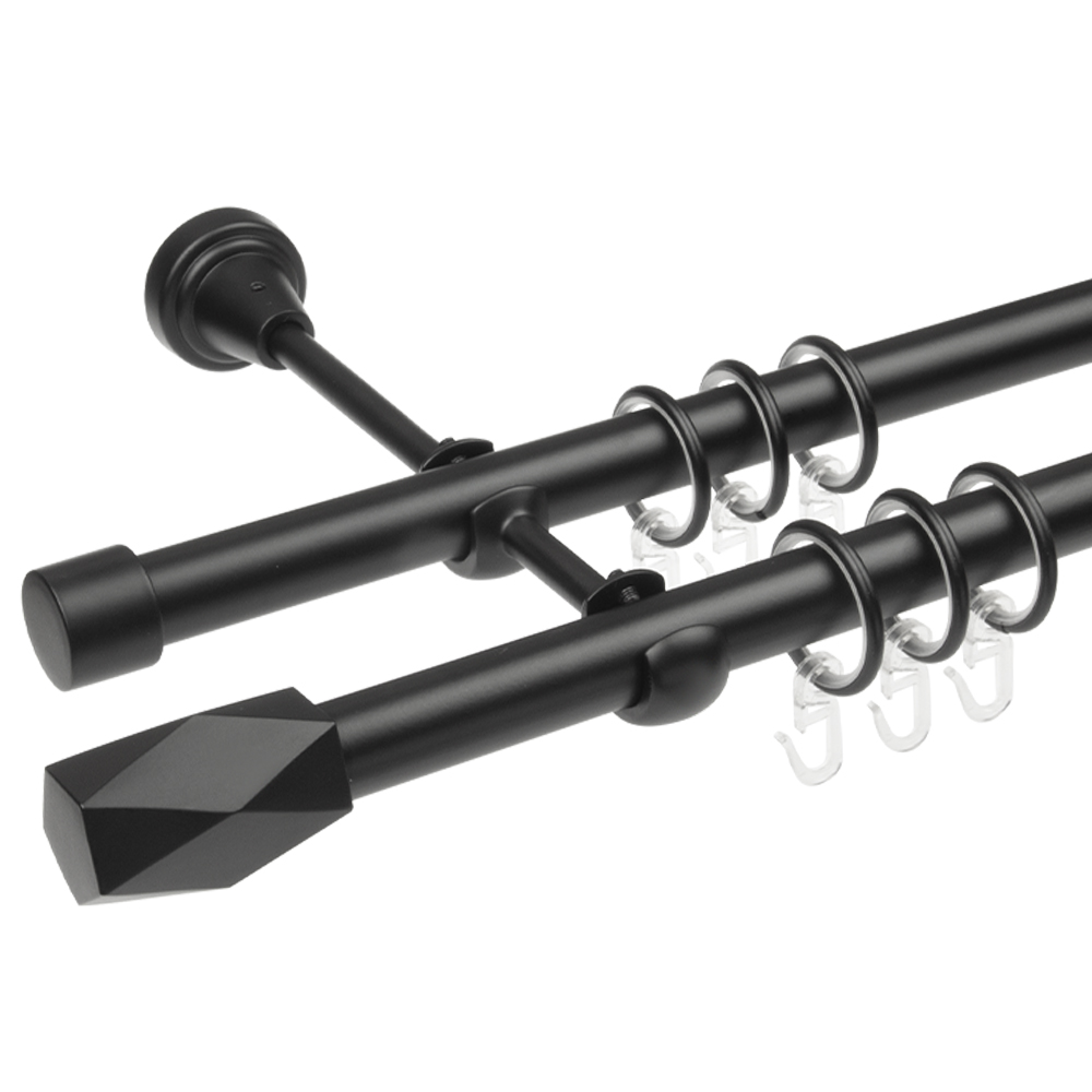 Металлический настенный карниз для штор