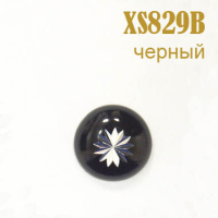 Украшения металлические клеевые 829B-XS черные
