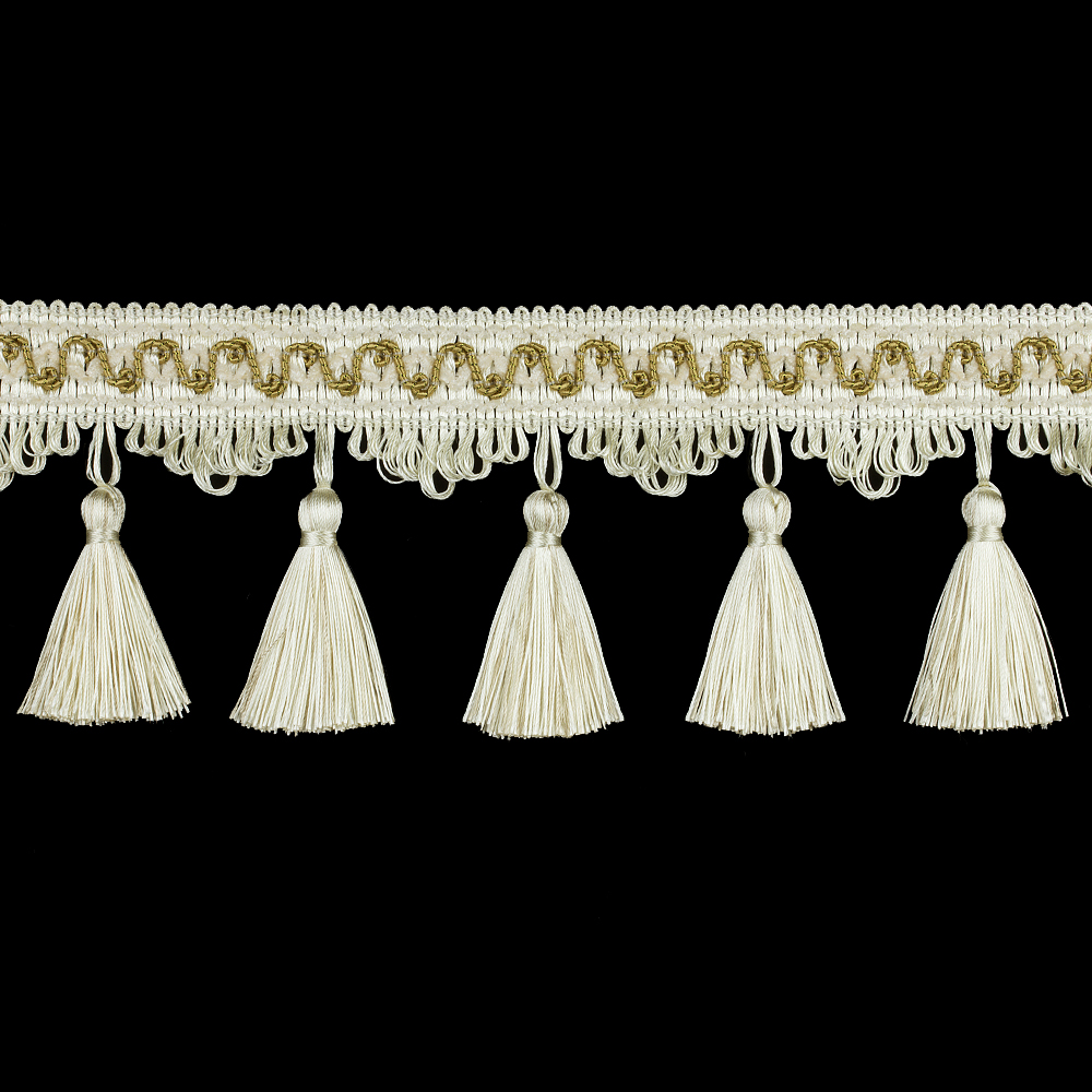 Бахрома для штор с кисточками