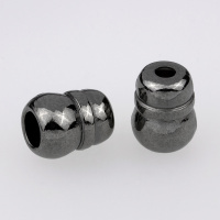Концевик наконечник для шнура металлический 961 темный никель