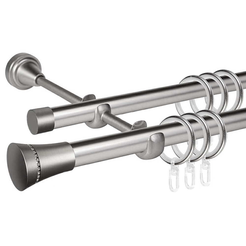 Металлический настенный карниз для штор