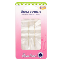 Иглы ручные для шитья шерстью и пряжей Hemline, 2 шт 212 (5 блистер)