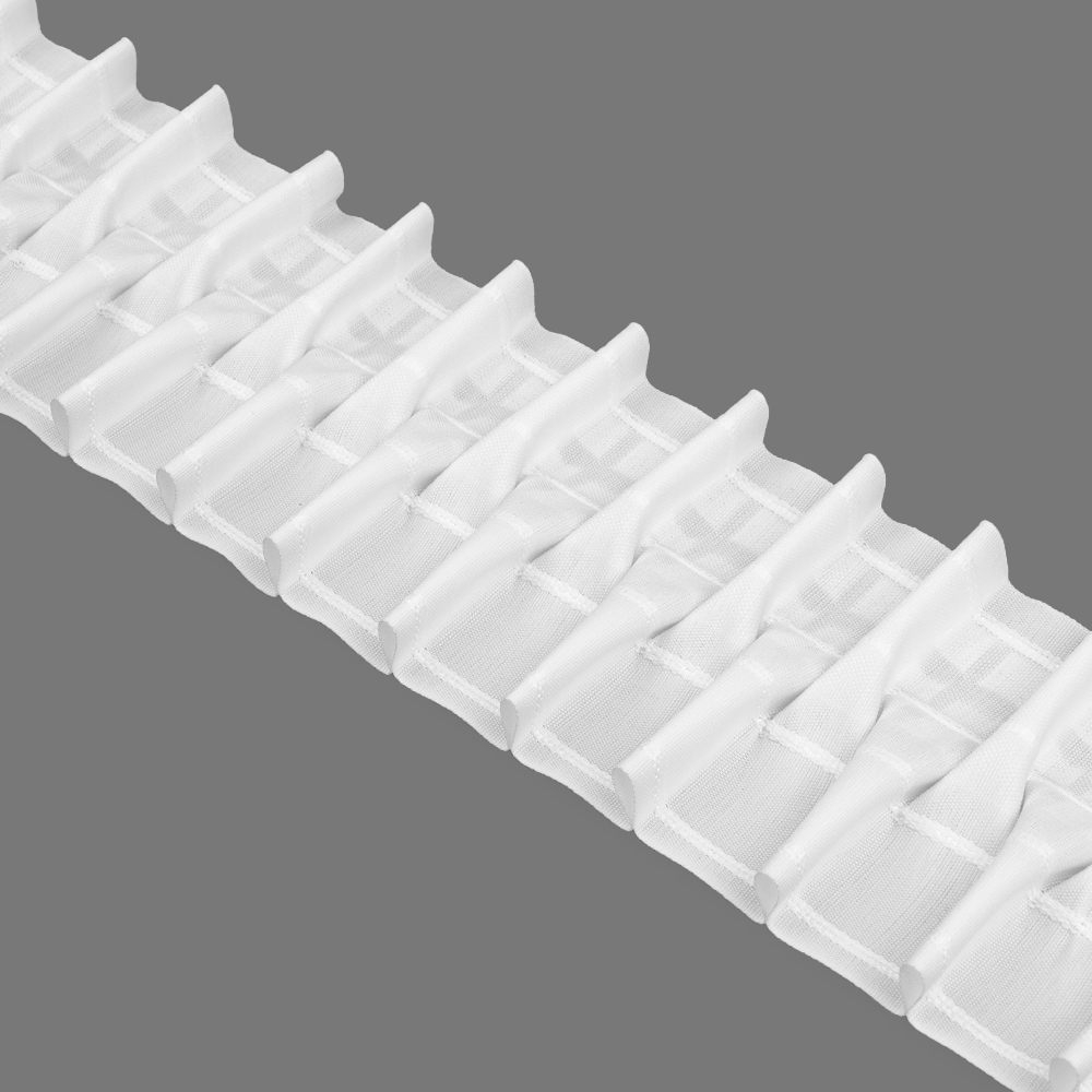 Шторная лента со сборкой буфы