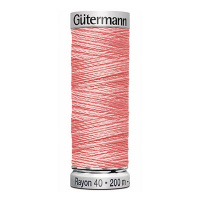 Нитки вышивальные из вискозы Gutermann Rayon №40 200м Цвет 1225