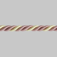 Шнур шторный SM-D7-001 /4 пыльно-розовый/светло-бежевый