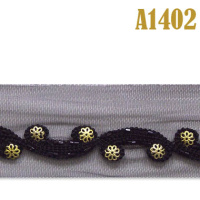 Тесьма  A1402 Black