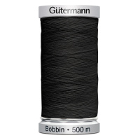Нитки Gutermann Bobbin №150 500м Цвет 1005 черные