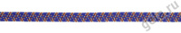 Резинка продежка мультиколор, 8 мм, цвет синий