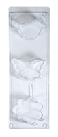 Форма для моделирования "птица Rayher, бабочка, цветок" 36072000 (1 шт)