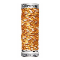 Нитки вышивальные из вискозы Gutermann Rayon №40 200м Цвет 2119