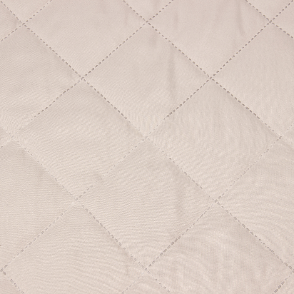 601-св.серо-бежевый Crystal Gray 220см/±25м терм. MirTex из микроф"РОМБ 9х9"(синт.100г, ткань 85г)