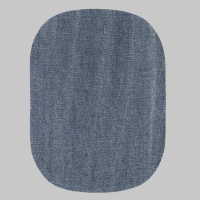 Заплатка Altima термоклеевая джинсовая 401 Цвет №2 синий 18x13 cm (2 шт)