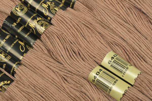 Нить для вышивания МУЛИНЕ, 10 м, 2,23 г, цвет 6404