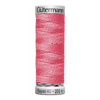 Нитки вышивальные из вискозы Gutermann Rayon №40 200м Цвет 1224
